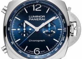 Panerai Luminor Chrono PAM01110 (2025) - Blue dial 44 mm Steel case