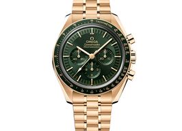 Omega Speedmaster Professional Moonwatch 310.60.42.50.10.001 (2026) - Green dial 42 mm Yellow Gold case