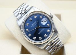 Rolex Datejust 36 16234 (1995) - Blauw wijzerplaat 36mm Staal