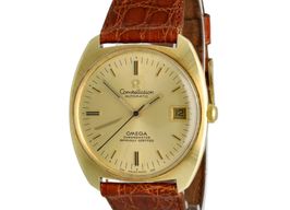 Omega Constellation 168.053 (1970) - Gold dial 39 mm Yellow Gold case