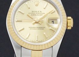 Rolex Lady-Datejust 69173 (1999) - Gold dial 26 mm Gold/Steel case