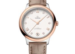 Omega De Ville 434.23.34.20.52.001 (2025) - Wit wijzerplaat 34mm Goud/Staal