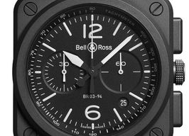 Bell & Ross BR 03-94 Chronographe BR0394-BL-CE (2026) - Black dial 43 mm Ceramic case