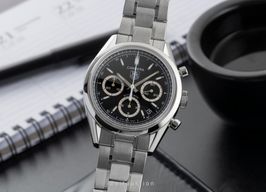 TAG Heuer Carrera Calibre 17 CV2113 (2005) - Black dial 43 mm Steel case