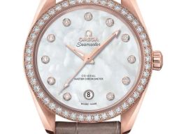 Omega Seamaster Aqua Terra 220.58.38.20.55.001 (2026) - Parelmoer wijzerplaat 38mm Roségoud