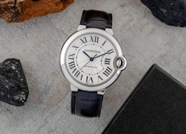 Cartier Ballon Bleu 36mm W69017Z4 (Unknown (random serial)) - Silver dial 36 mm Steel case