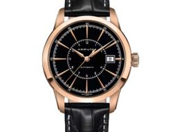 Hamilton Railroad H40505731 (2025) - Zwart wijzerplaat 40mm Staal