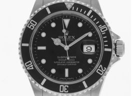 Rolex Submariner Date 16610 (2007) - Black dial 40 mm Steel case