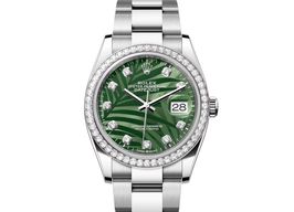 Rolex Datejust 36 126284RBR-0048 (2024) - Green dial 36 mm Steel case