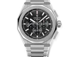 Zenith Defy Skyline 03.9500.3600/21.I001 (2024) - Black dial 42 mm Steel case