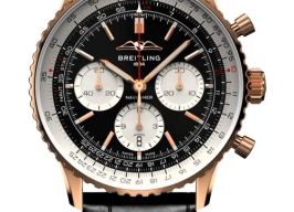 Breitling Navitimer 1 B01 Chronograph RB0138211B1P1 (2026) - Black dial 43 mm Red Gold case