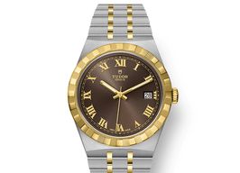 Tudor Royal 28503 (2025) - Bruin wijzerplaat 38mm Staal