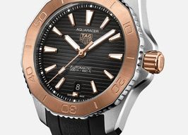 TAG Heuer Aquaracer WBP2151.FT6199 (2025) - Black dial 40 mm Gold/Steel case