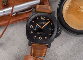 Panerai Luminor Marina 1950 3 Days Automatic PAM00661 (Unknown (random serial)) - Black dial 44 mm Carbon case