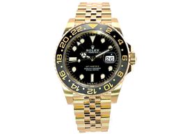 Rolex GMT-Master II 126718GRNR (2024) - Zwart wijzerplaat 40mm Geelgoud