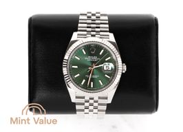 Rolex Datejust 41 126334 (2025) - Groen wijzerplaat 41mm Staal