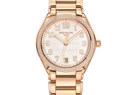 Patek Philippe Twenty~4 7300/1200R-010 (2025) - Zilver wijzerplaat 36mm Roségoud