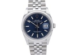 Rolex Datejust 36 126200 (2024) - Blue dial 36 mm Steel case