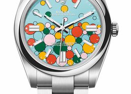 Rolex Oyster Perpetual 124300 (2024) - Multi-colour dial 41 mm Steel case