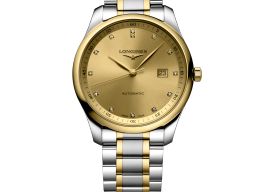 Longines Master Collection L2.893.5.37.7 (2025) - Champagne wijzerplaat 42mm Goud/Staal