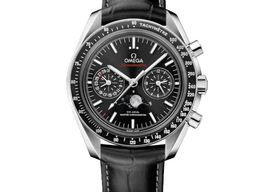 Omega Speedmaster Moonphase 304.33.44.52.01.001 (2026) - Zwart wijzerplaat 44mm Staal