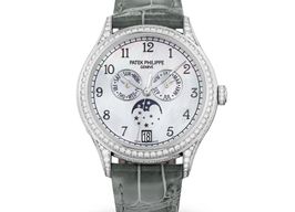 Patek Philippe Annual Calendar 4948G-010 (2025) - White dial 38 mm White Gold case
