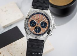 Breitling Chronomat 42 AB0134101K1S1 (Unknown (random serial)) - Pink dial 43 mm Steel case