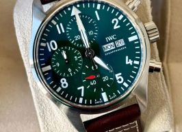 IWC Pilot Chronograph IW388103 (2026) - Groen wijzerplaat 41mm Staal