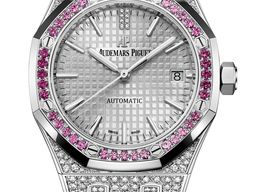 Audemars Piguet Royal Oak Lady 15452BC.ZY.D007VE.01 (2025) - Silver dial 37 mm White Gold case