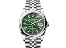 Rolex Datejust 36 126200-0019 (2024) - Green dial 36 mm Steel case
