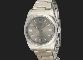 Rolex Oyster Perpetual 36 116000 (2018) - Silver dial 36 mm Steel case