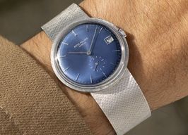 Patek Philippe Calatrava 3445/6 (1970) - Blauw wijzerplaat 35mm Witgoud