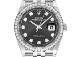 Rolex Datejust 36 126284RBR (2024) - Zwart wijzerplaat 36mm Staal