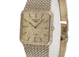 Longines Vintage vintage (1975) - Gold dial 22 mm Yellow Gold case