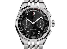 Breitling Premier AB0145221B1A1 (2025) - Black dial 42 mm Steel case