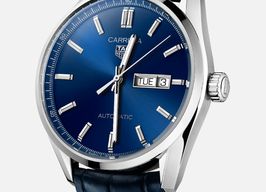 TAG Heuer Carrera Calibre 5 WBN2012.FC6502 (2024) - Blauw wijzerplaat 41mm Staal