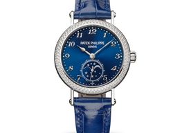 Patek Philippe Complications 7121/200G-001 (2025) - Blauw wijzerplaat 33mm Witgoud
