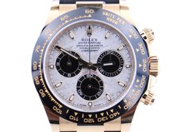 Rolex Daytona 116518LN (2023) - Zilver wijzerplaat 40mm Geelgoud