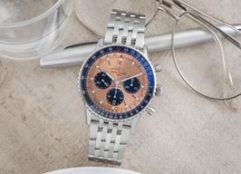 Breitling Navitimer 1 B01 Chronograph AB0138241K1A1 (Unknown (random serial)) - Red dial 43 mm Steel case