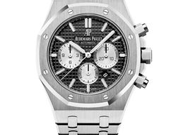 Audemars Piguet Royal Oak Chronograph 26331ST.OO.1220ST.02 (2025) - Zwart wijzerplaat 41mm Staal