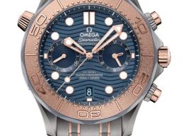 Omega Seamaster Diver 300 M 210.60.44.51.03.001 (2026) - Blauw wijzerplaat 44mm Titanium