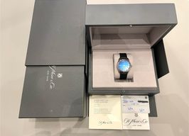 H. Moser & Cie. Pioneer 3200-1217 (2023) - Blue dial Unknown Steel case