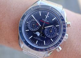 Omega Speedmaster Professional Moonwatch Moonphase 304.33.44.52.03.001 (2019) - Blue dial 44 mm Steel case