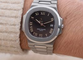 Patek Philippe Nautilus 3710/1A-001 (2000) - Black dial 40 mm Steel case