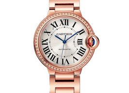 Cartier Ballon Bleu WJBB0064 (2025) - Zilver wijzerplaat 37mm Roségoud