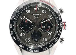 TAG Heuer Carrera Porsche Chronograph Special Edition CBN2A1F.BA0643 (2024) - Grijs wijzerplaat 44mm Staal