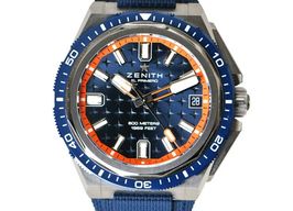 Zenith Defy 95.9601.3620/51.I301 (2025) - Blue dial 43 mm