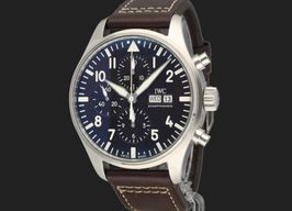 IWC Pilot Chronograph IW377713 (2020) - Brown dial 43 mm Steel case