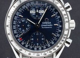 Omega Speedmaster Day Date 3523.80.00 (1998) - Blue dial 39 mm Steel case