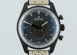 Zenith El Primero Chronomaster 24.2040.400/27.R797 (Onbekend (willekeurig serienummer)) - Grijs wijzerplaat 42mm Aluminium